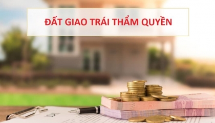 Cấp giấy chứng nhận quyền sử dụng đất (Sổ đỏ) cho đất được giao không đúng thẩm quyền