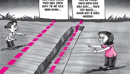 Trình tự, thủ tục các bước giải quyết tranh chấp ranh giới thửa đất