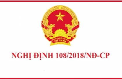 Nghị định 108/2018/NĐ-CP ngày 23/08/2018 của Chính phủ sửa đổi, bổ sung một số điều của Nghị định số 78/2015/NĐ-CP ngày 14/9/2015 về đăng ký doanh nghiệp.