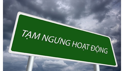 Tạm ngừng hoạt động kinh doanh 